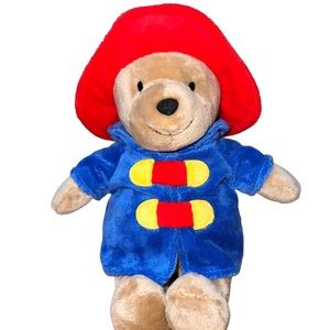 Rainbow Designs My First Paddington Bear 8-9” Plush Blue Coat Red Hat 2013